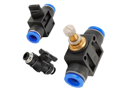 Adjustable Pneumatic Throttle Valves