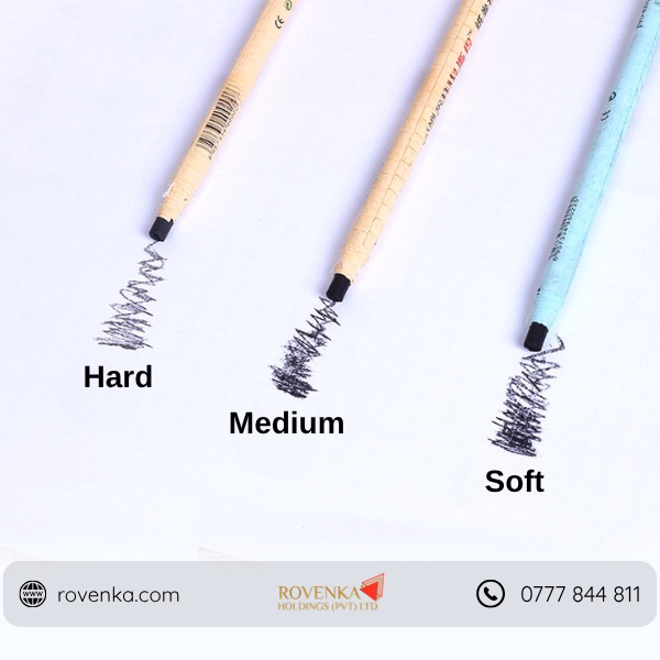Charcoal Sketch Pencil Set (Soft/Medium/Hard) - Image 3