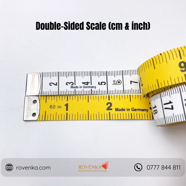 Double-Sided Tailor Measuring Tape 150cm - Image 3