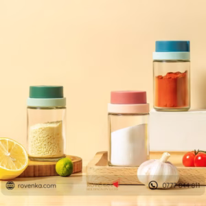 Glass Spice Jar with Airtight Lid