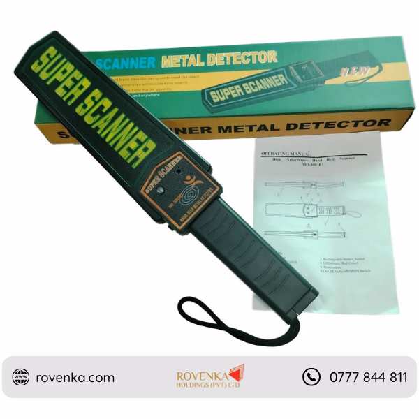 Handheld Metal Detector Scanner Wand
