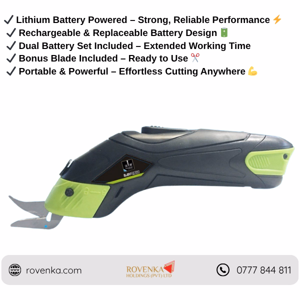 Rechargeable Electric Fabric Scissors - Image 3