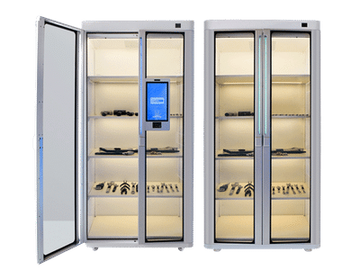Smart RFID Enabled Tool Storage Cabinet