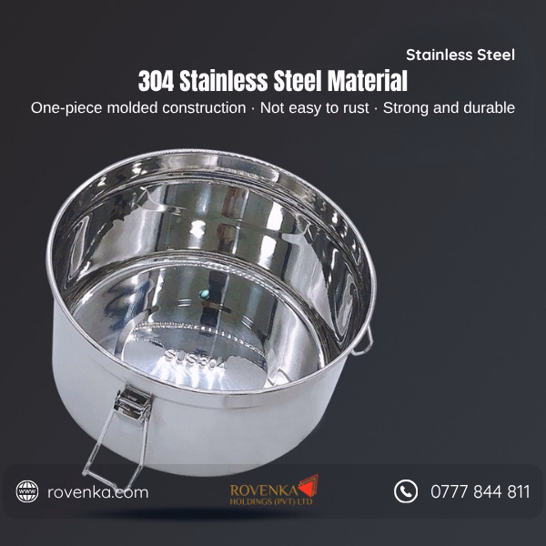 Stainless Steel Food Storage Container (Stackable) - Image 4