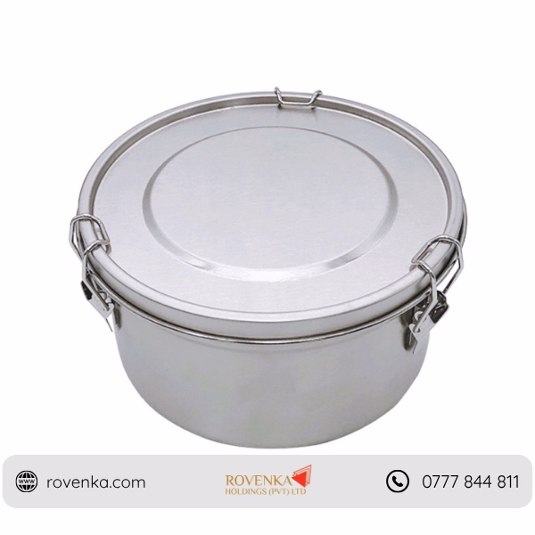 Stainless Steel Food Storage Container (Stackable) - Image 2