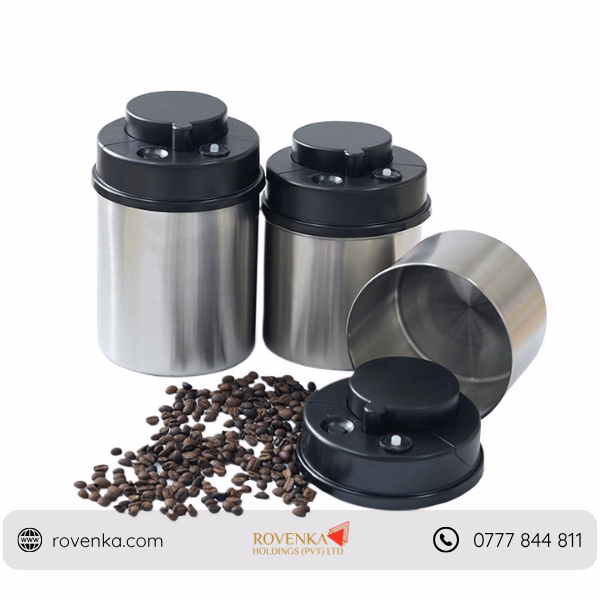 Vacuum Stainless Steel Airtight Storage Jar - Image 3