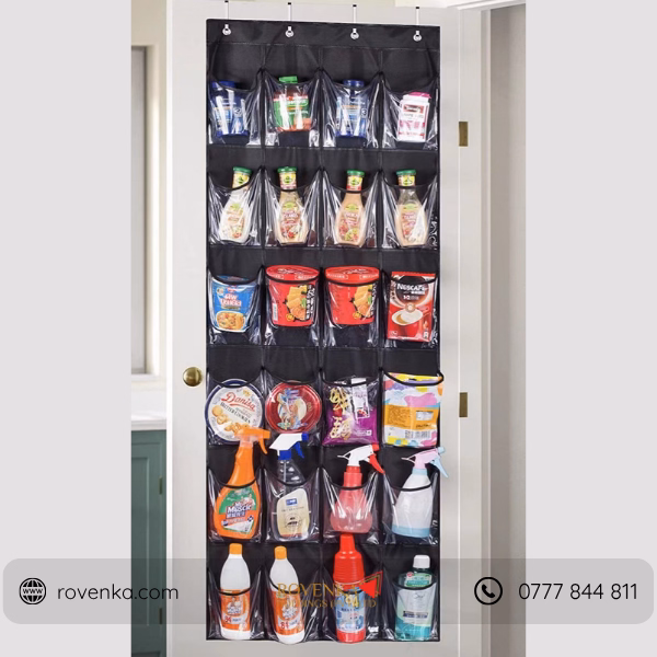24 Pocket Over Door Storage Organizer - Image 4