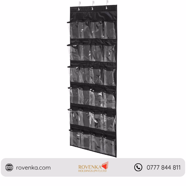 24 Pocket Over Door Storage Organizer - Image 2