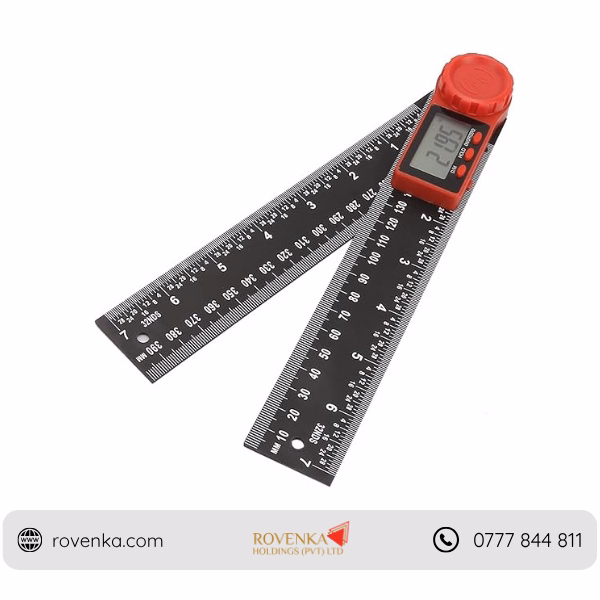 2-in-1 Digital Angle Ruler Protractor - Image 3