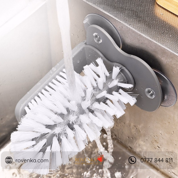 360° Suction Cup Glass Cleaning Brush - Image 3
