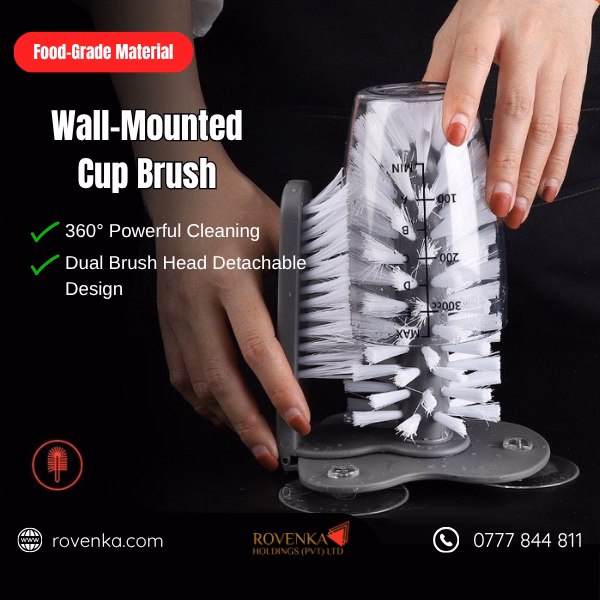 360° Suction Cup Glass Cleaning Brush