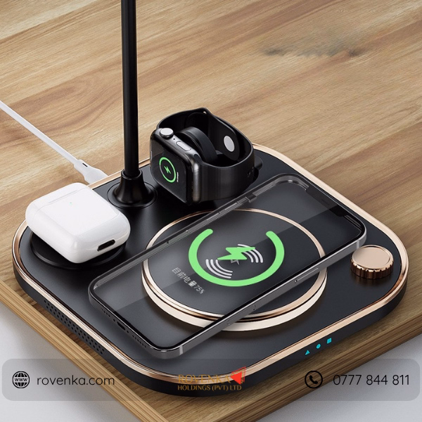 3-in-1 Wireless Charging Desk Lamp