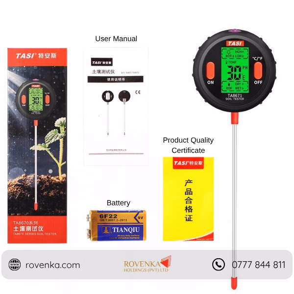 5-in-1 Digital Soil Tester