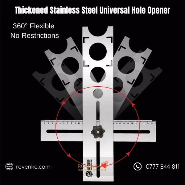 Adjustable Tile Hole Locator Ruler - Image 5