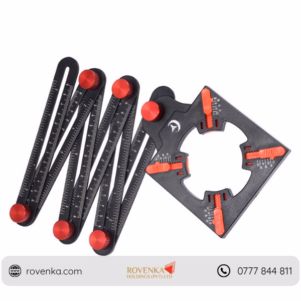 Aluminum Multi-Angle Measuring Ruler Tool - Image 2