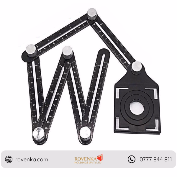 Aluminum Multi-Angle Measuring Ruler Tool - Image 3