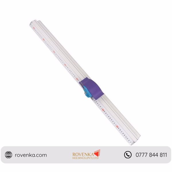 Aluminum Sliding Cutting Ruler Tool - Image 3