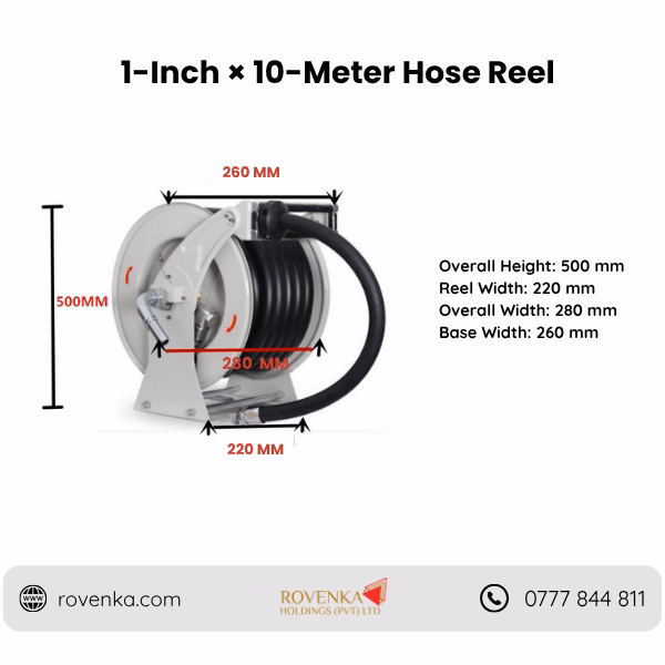 Automatic Retractable Industrial Hose Reel for Oil & Air Transfer - Image 3