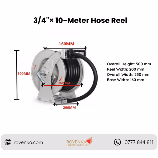 Automatic Retractable Industrial Hose Reel for Oil & Air Transfer - Image 4
