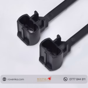 Automotive Cable Tie with Mount Clip