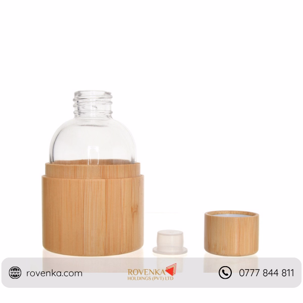 Bamboo Glass Reed Diffuser Bottle - Image 2