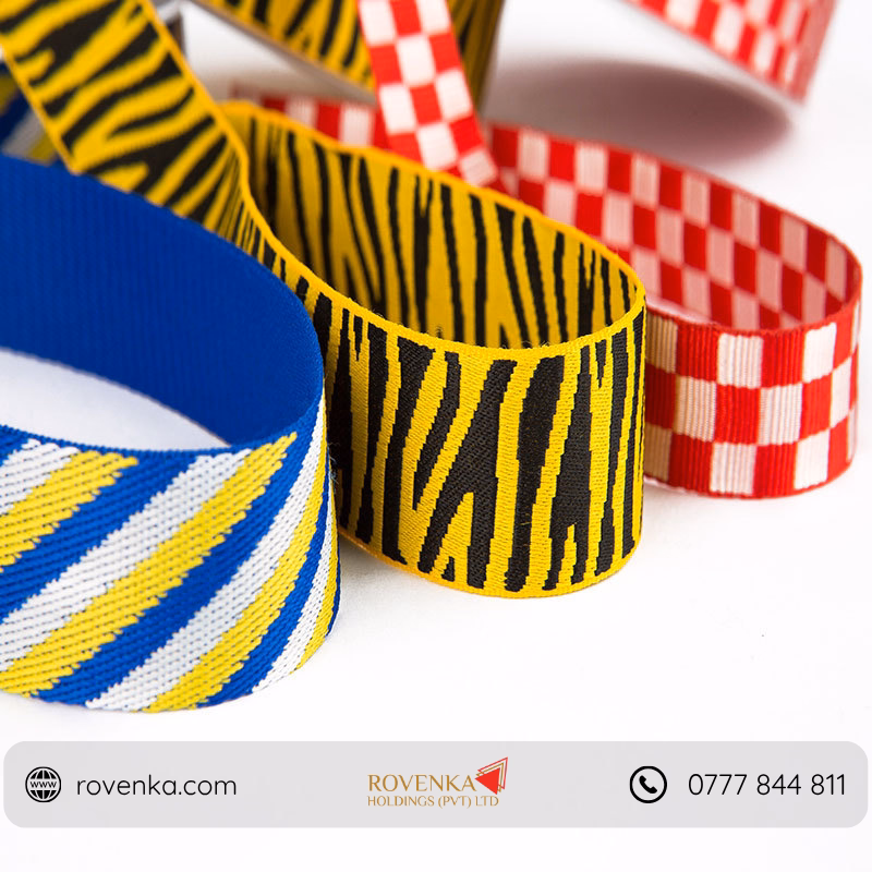 Custom Jacquard Logo Ribbon Tape - Image 3