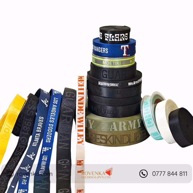 Custom Jacquard Logo Ribbon Tape - Image 2