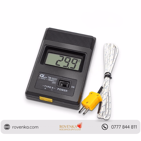 Digital High Temperature Thermometer (-50°C to 1300°C) - Image 3