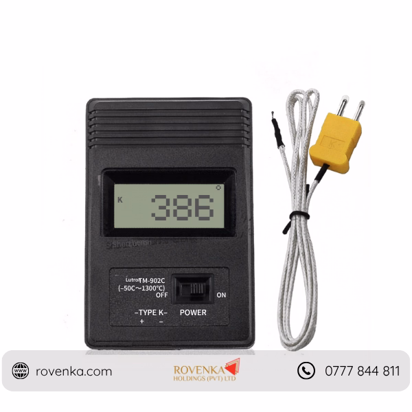 Digital High Temperature Thermometer (-50°C to 1300°C) - Image 5