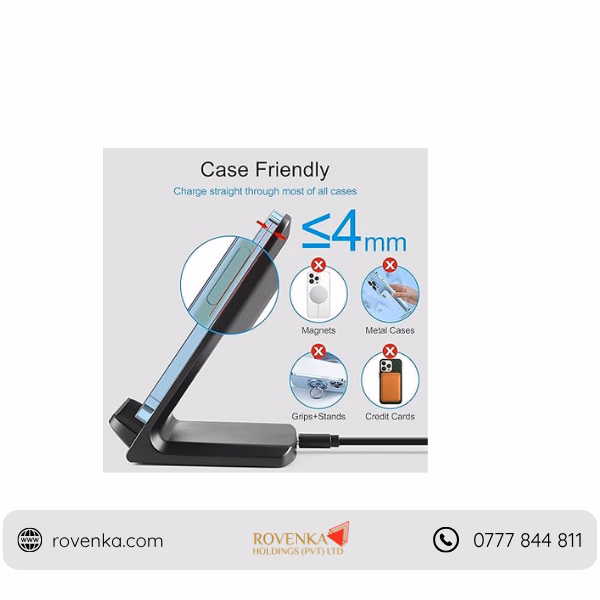 Foldable Wireless Charging Stand 15W - Image 5