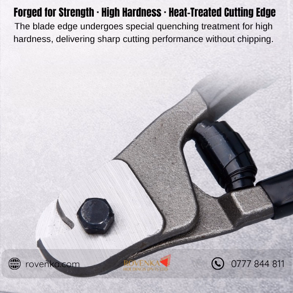 Heavy-Duty Wire Rope Cutter 8 Inch - Image 2