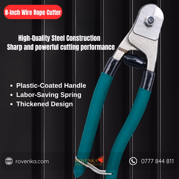 Heavy-Duty Wire Rope Cutter 8 Inch - Image 5