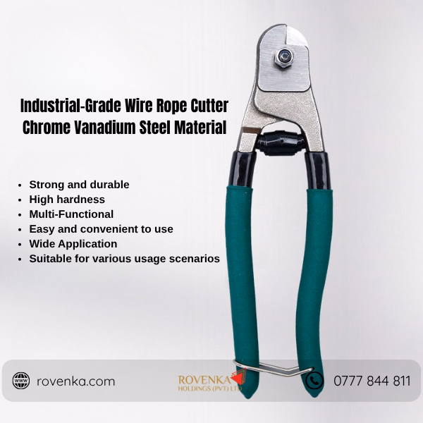 Heavy-Duty Wire Rope Cutter 8 Inch - Image 3