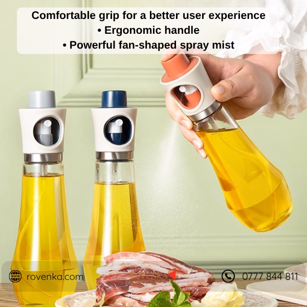 Glass Oil Dispenser Bottle - Image 2