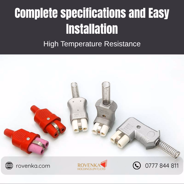 High Temperature Ceramic Power Plug