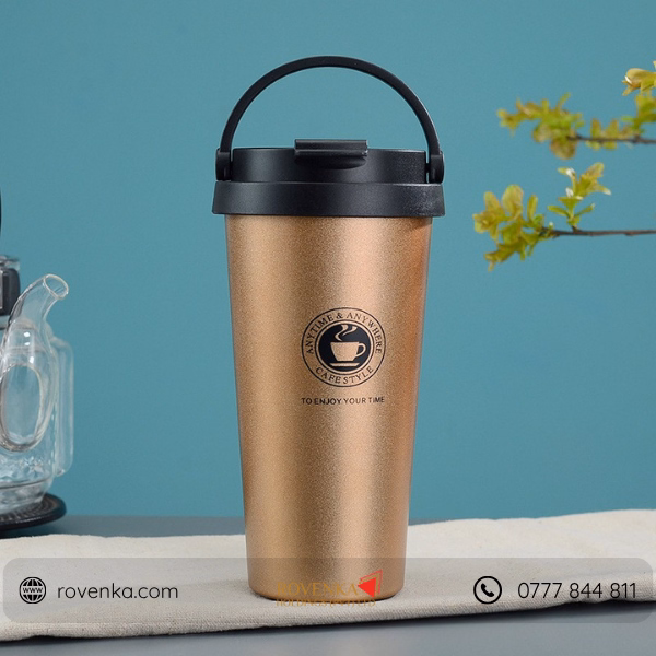 Insulated Stainless Steel Travel Coffee Mug - Image 4