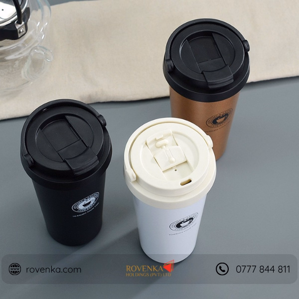 Insulated Stainless Steel Travel Coffee Mug - Image 2