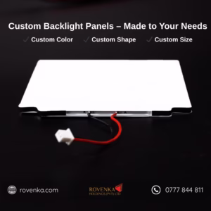LED Backlight Panel Acrylic Light Guide