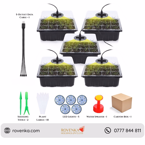 LED Grow Light Seed Starter Tray Kit - Image 5