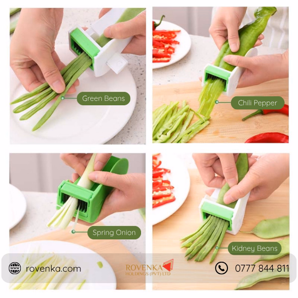 Manual Vegetable Bean Slicer Cutter - Image 5