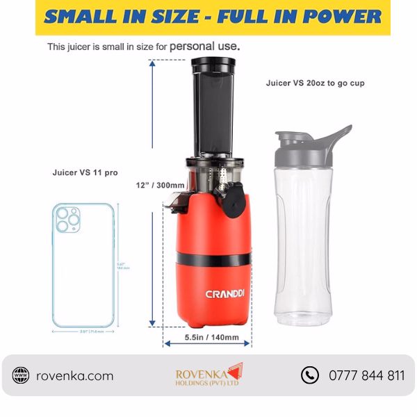 Mini Portable Cold Press Juicer - Image 4