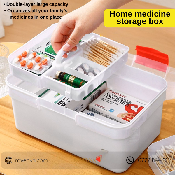 Multi Layer Medicine Storage Box - Image 2