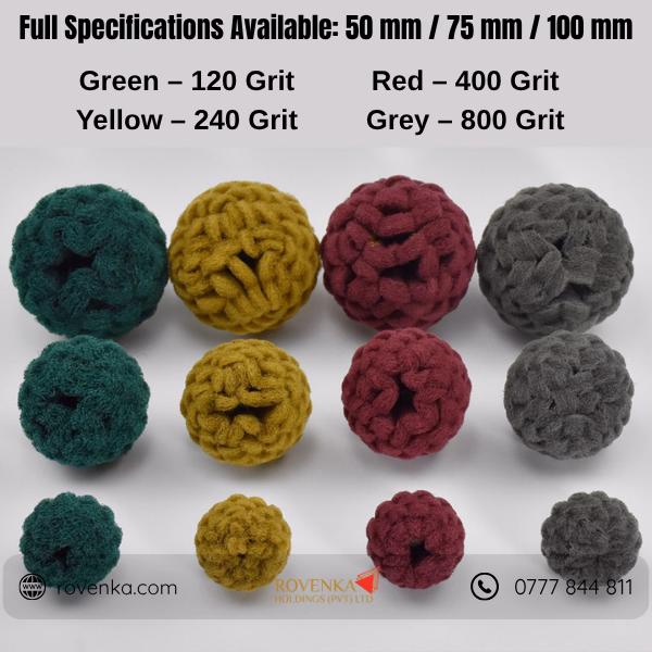 Nylon Abrasive Polishing Ball Wheel