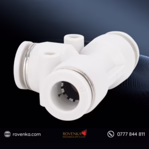 PE Pneumatic 3-Way T Connector
