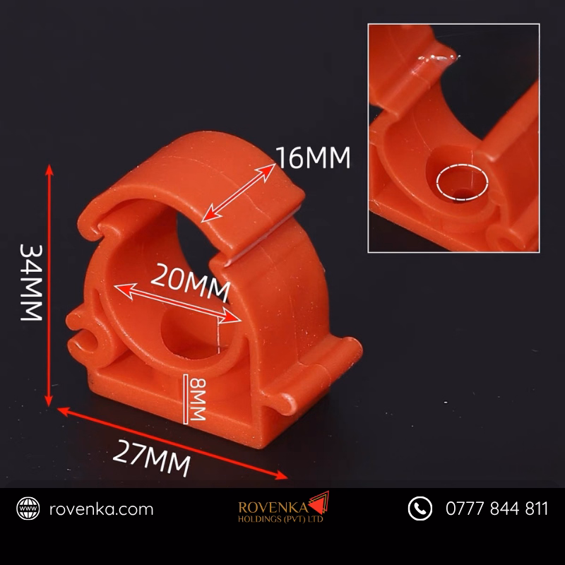 PVC Water Pipe Clamp Holder - Image 3