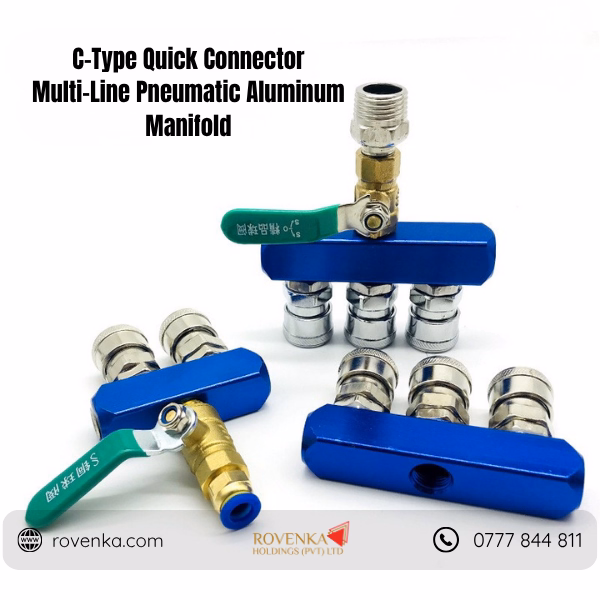 Pneumatic Air Manifold Distributor Aluminum - Image 12