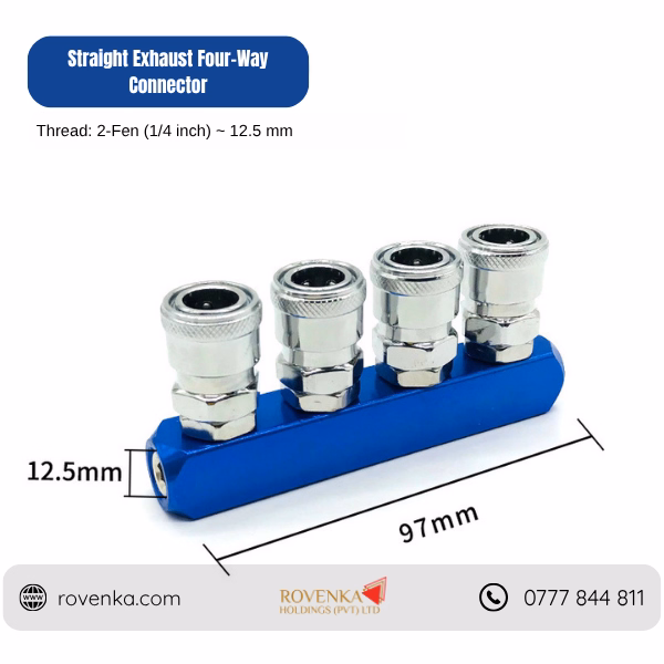 Pneumatic Air Manifold Distributor Aluminum - Image 9