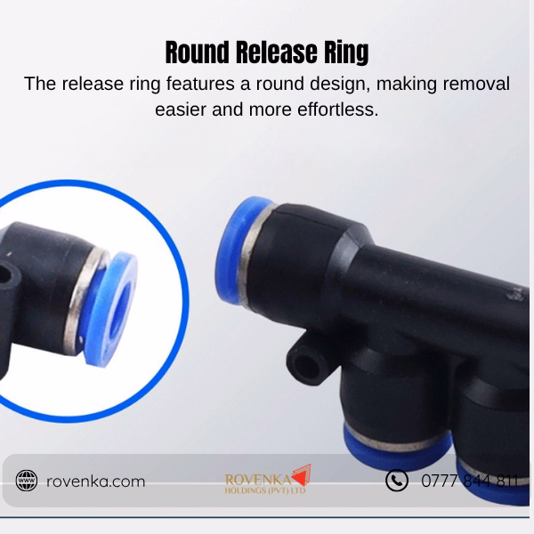 Pneumatic Push-In Connector 5-Way - Image 5