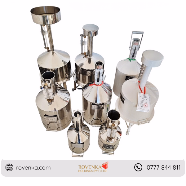 Portable Fuel Calibration Tank with Measuring Gauge | Stainless Steel Liquid Measurement Vessel for Fuel Dispensers, Flow Meter Testing & Calibration
