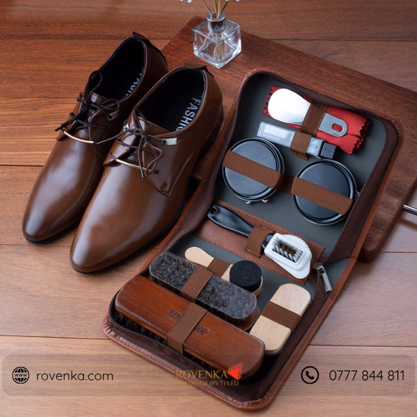 Portable Shoe Care Cleaning Kit Set
